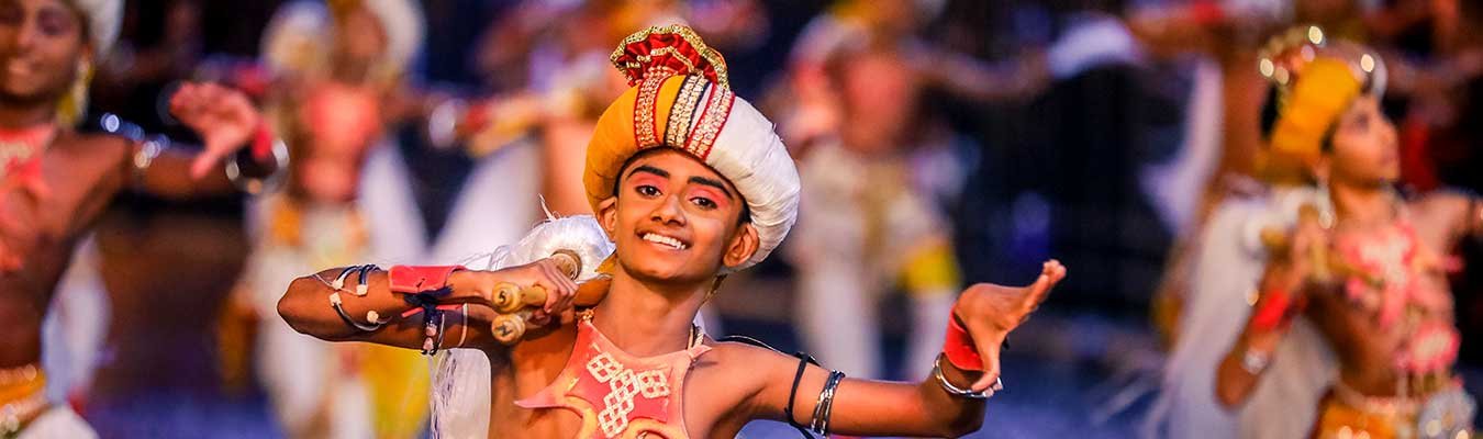 Witness Esala Perahera in Kandy on a one-day trip.